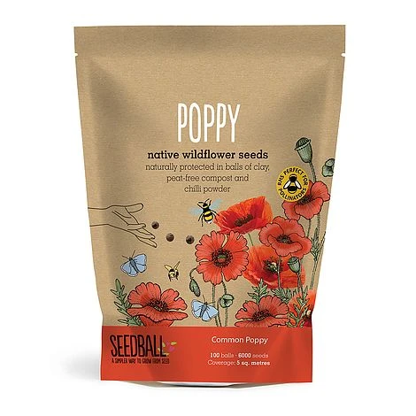 Poppy Seed Bag - 100 Balls 1 Poppy Seed Bag - 100 Balls